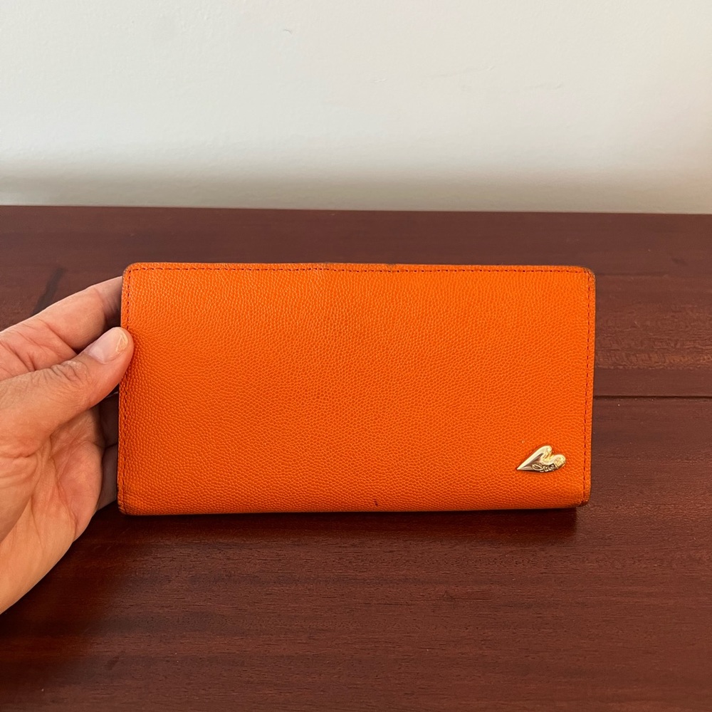 Diane von Furstenberg Orange Wallet